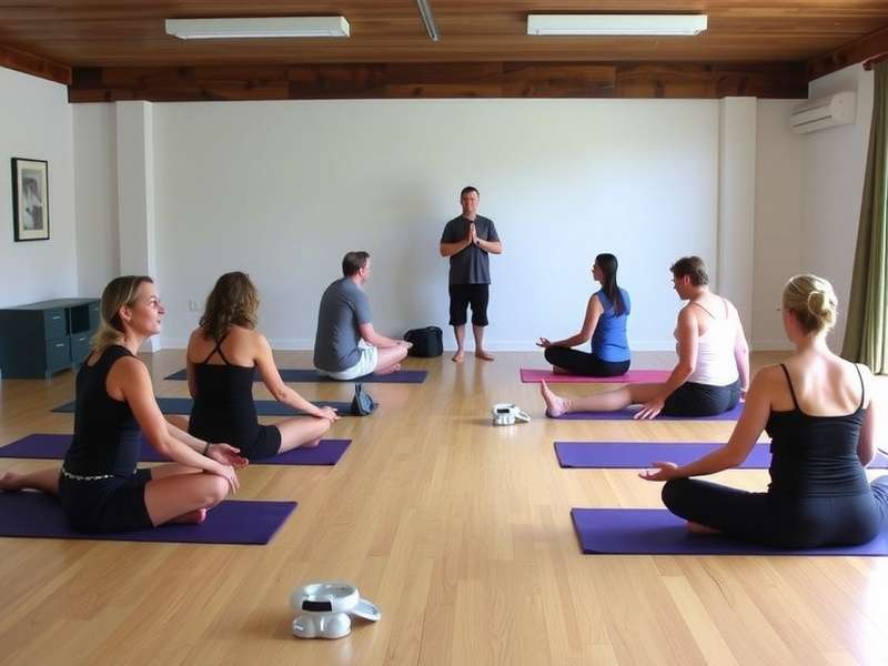 Real-world yoga workshop organized by the game Tom S Yoga Journey Workshop